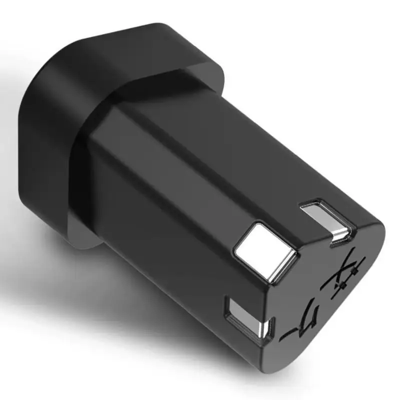 Batteria al litio di grande capacità originale al 100% 12V 2200mAh per raschiatrice elettrica per squame di pesce domestica. Ricarica riciclabile