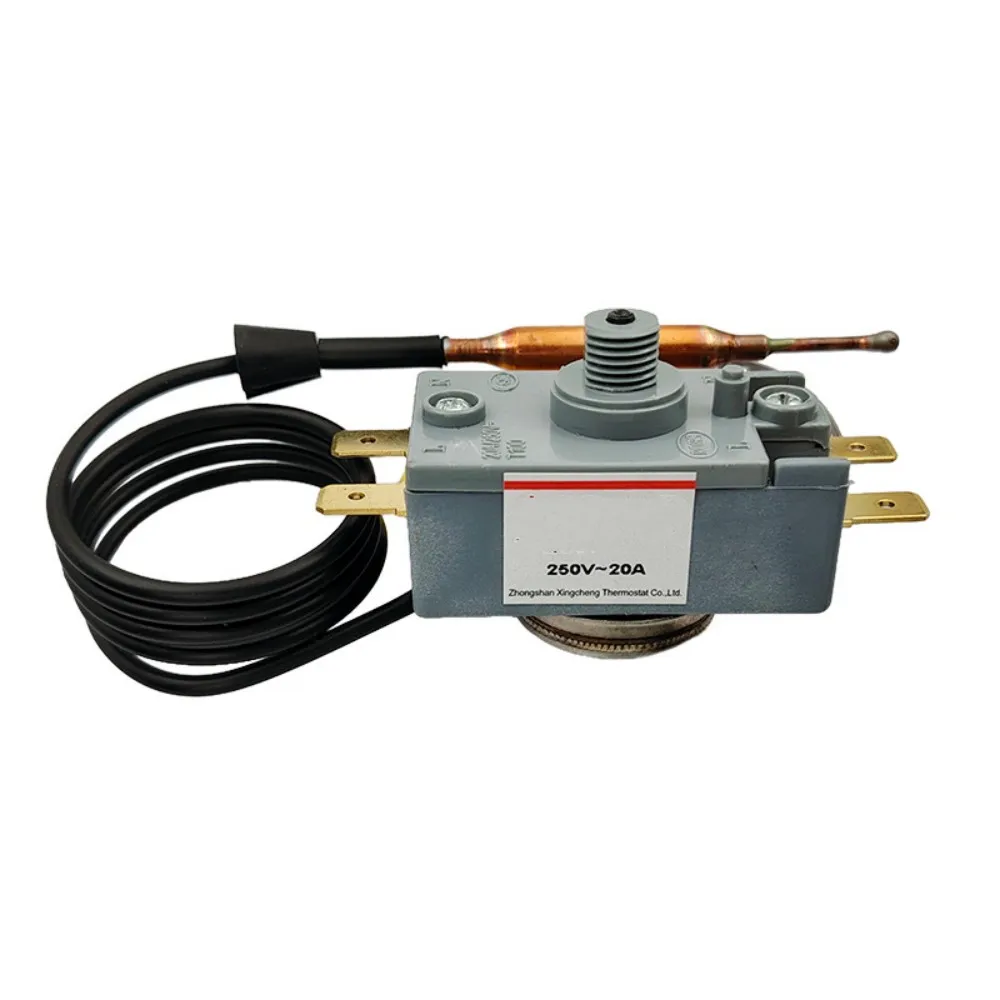 250VAC 20A 4 Pin Terminals Thermostat for Electric Water Heater Kettle WQS93-12 Water Heater Thermostat 250V 20A 4 Terminals image 3