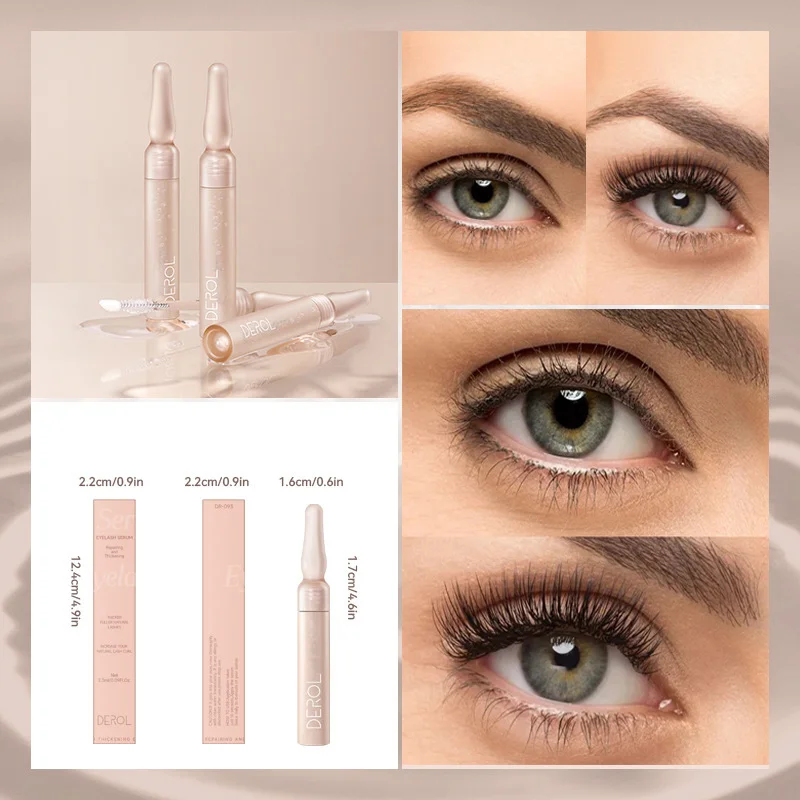 7 Days Eyelash Growth Serum Natural Eyelashes Enhancer Longer Fuller Thicker Lashes Eyebrows Eye Lift Care Makeup Product Beauty