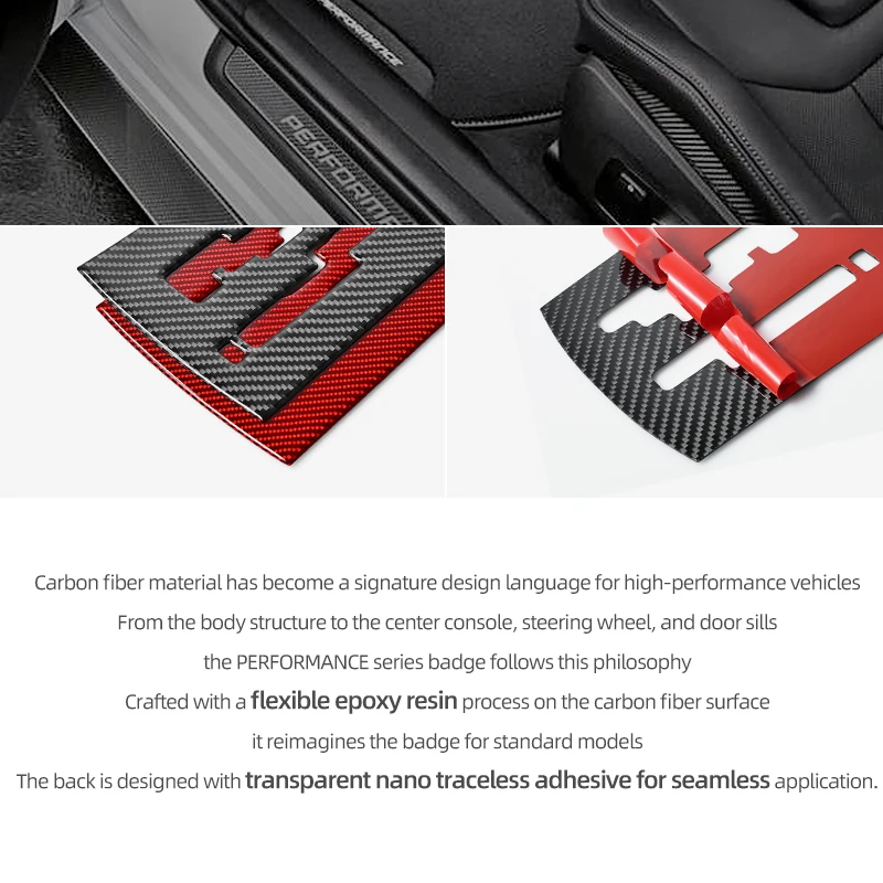 Real Carbon Fiber For Hyundai Elantra HD Sedan 2008-2016 Center Console Gear Shifter Trim Sticker Tuning Car Interior Accessory view 5