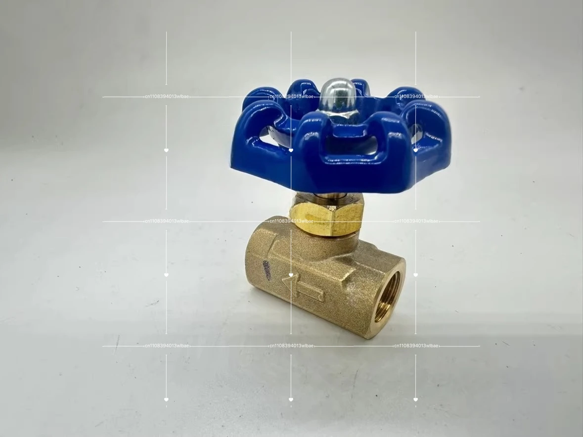 LNG Brass Internal Thread Globe Valve Cryogenic Copper Valve Switch 1/4 Small Body 2 Copper Switch Cng Copper Regulating Valve