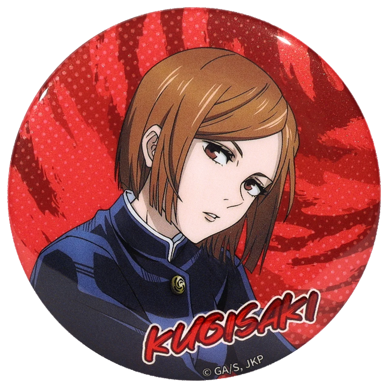 58 مللي متر أنيمي Jujutsu Kaisen كامو نوريتوشي جوجو ساتورو ميوا كاسومي تأثيري حلي شارة دبوس SPTE صفيح بروش ﻿   دعامة عيد الميلاد جيلف