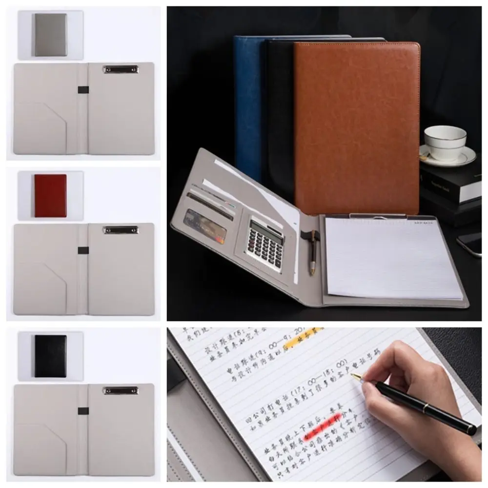 

A4 File Folder Business Writing Clipboard Paper Organizer Memo Clipboard Manager Signature Board Writing Tablet Durable