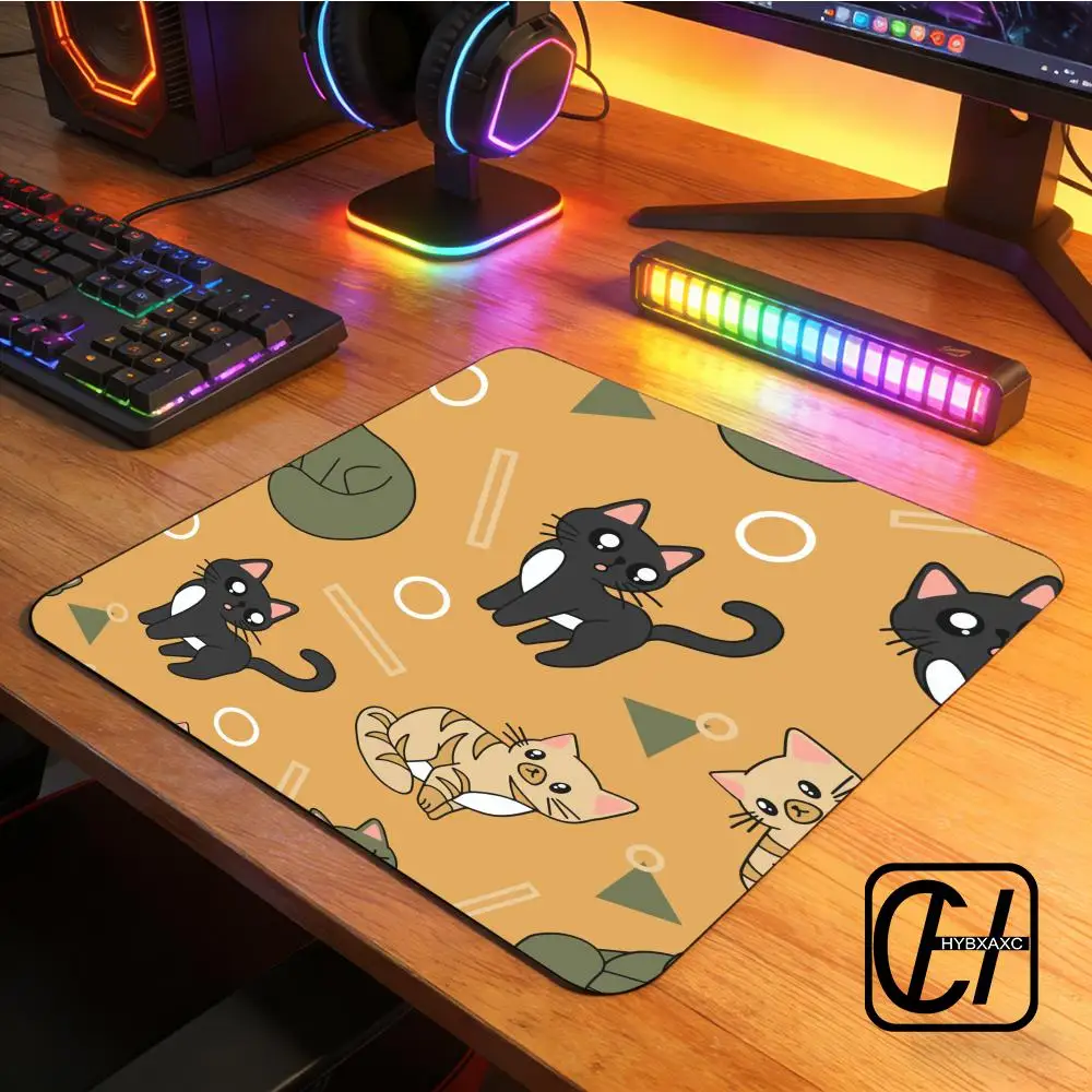 

Cartoon Cat Print Magic Party Game Mat Games 220X180cm small Mouse Pad Offices Desk Mats Friendly Design HYBXXC