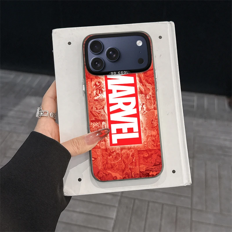 

Чехол-накладка для Infinix Tecno Camon 20 Spark Go Hot 50 12 11 10 Play Note 30 40 Pro, мягкий чехол с логотипом Marvel Comics