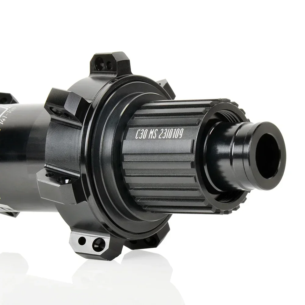 Koozer 450 Boost 120HD CR-MO Stahlachse 28 Löcher Straight Pull 6 Bolzen 5x141 15x110 12x148 HG XD MS 11 12 Speed MTB Fahrradnabe – Detail 15