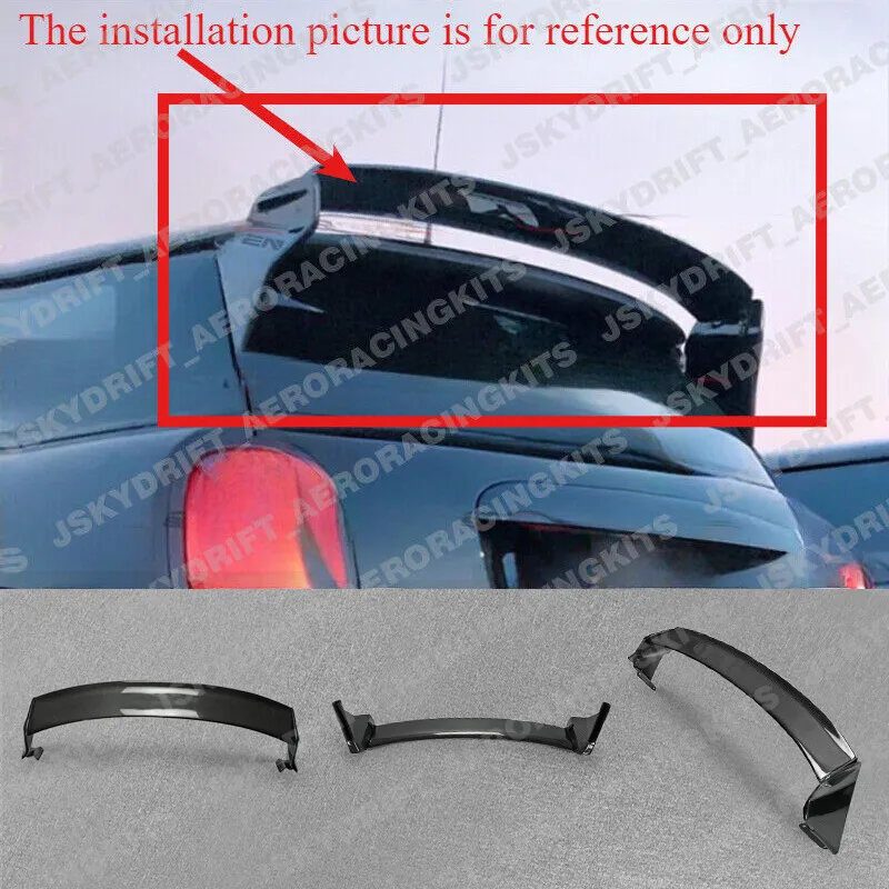 

For Mini Cooper F56 Rear Trunk Roof Spoiler Wing Lip Bodykits Carbon Fiber
