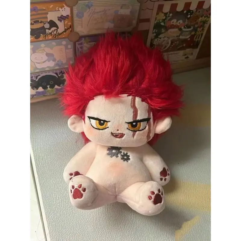 anime One Piece Eustass Kid 20cm cotton doll Portable plush toy doll kawaii big head doll Soft sofa furnishings holiday gifts view 6