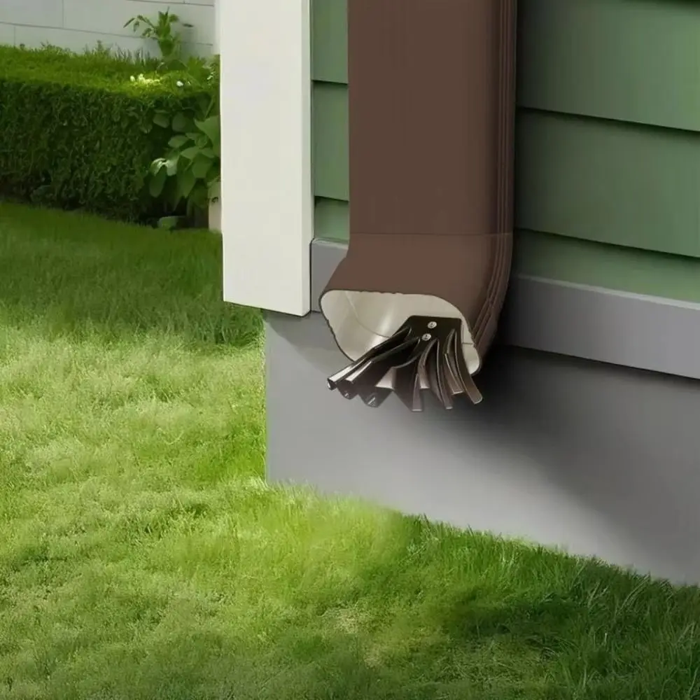 

Gutter Downspout Extensions Gutter Downspout Dispenser Exquisite Workmanship Efficient Water Management Rain Gutter Disperser