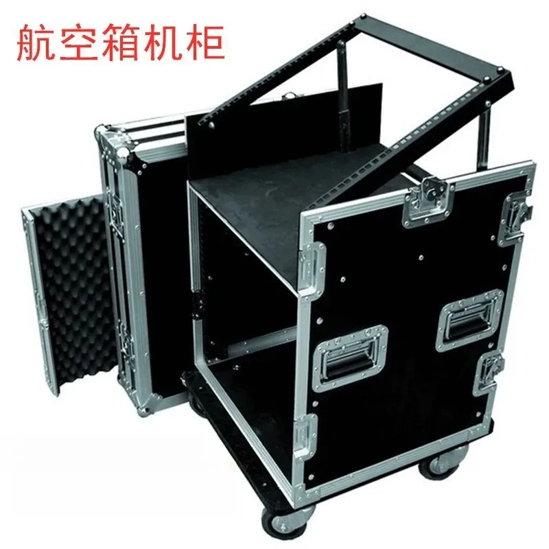 20U Flight Case Cabinet; Mixing Console, Speaker, and Amplifier Flight Case Rack; Stage Equipment Cabinet