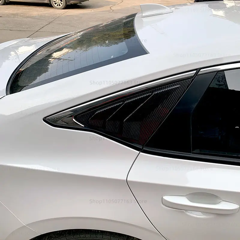 

for 2022-2025 Honda Civic 11TH rear window louver modification, fake air outlet decorative accessories