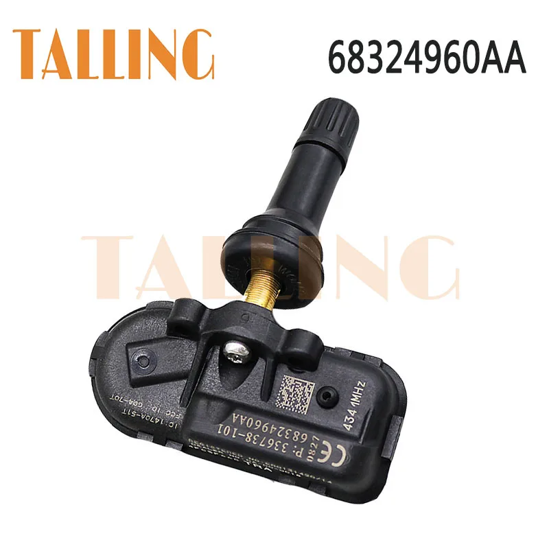 68324960AA TPMS Tire Pressure Monitor Sensor 434MHZ for Jeep Cherokee KL 2014 2015 2016 2017 2018 2019 2020 RAM 1500 Classic