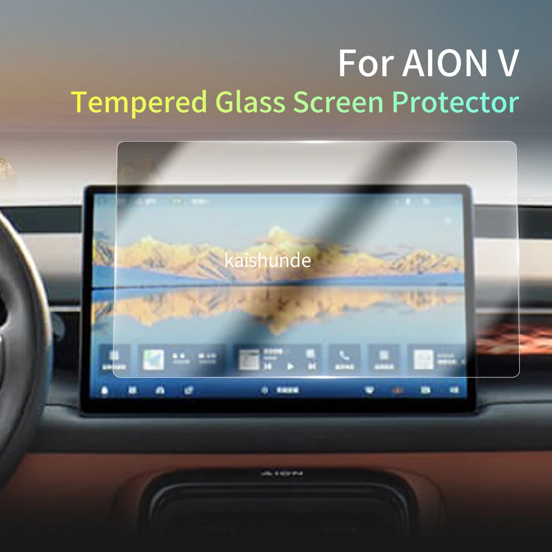 Car Stickers Meters Protector For 26 AION V CAMRY Tempered Glass Protective Film Display Navigation Vehicle