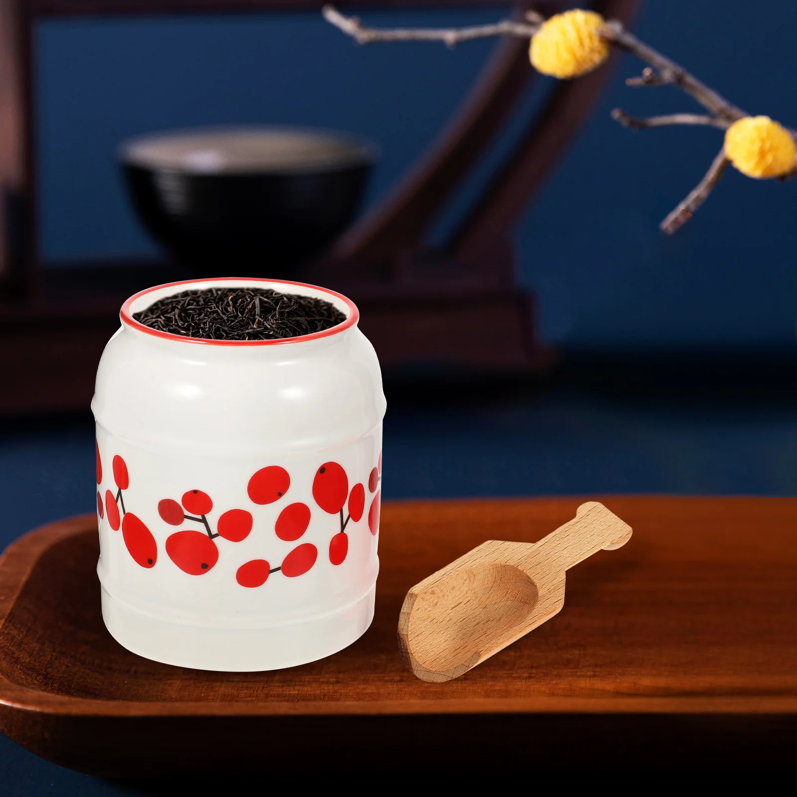 

3pcs Wooden Scoop Compact Tea Spoon For Tea Medicine Powder Fertilizer Bath Salt Multi-Function Household Ice Cream Reusable