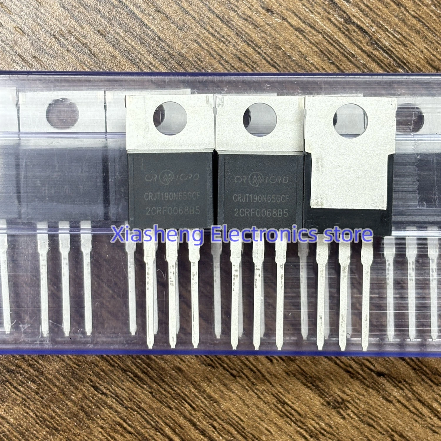 New Original 10Pcs CRJT190N65GCF TO-220 650V 24A MOSFET Field Effect Transistor In Stock Good Quality