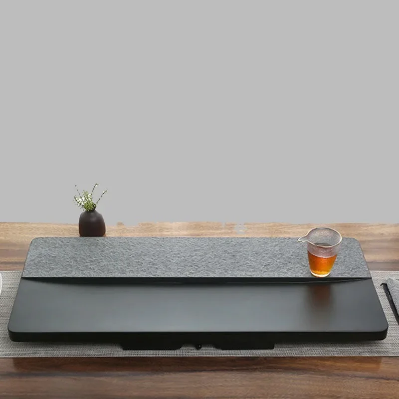 Stone Plate Tea Tray Serving Decorative Table Office Rectangle Living Room Tea Tray Ceremony Coasters Bandejas Home Products