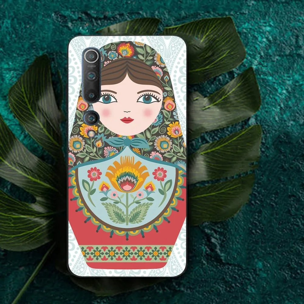 Cute Russian Dolls Matriochkas Phone Case For Redmi Note 4 X 5 A 6 7 8 T 9 9S 10 11 11S 11Epro Poco M3 pro