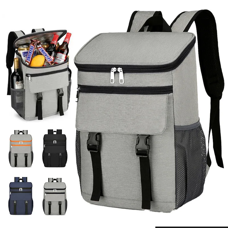 

Ice Pack Outdoor Picnic Bag Cold Preservation Freshness Simple Portable Double Shoulder Insulated
