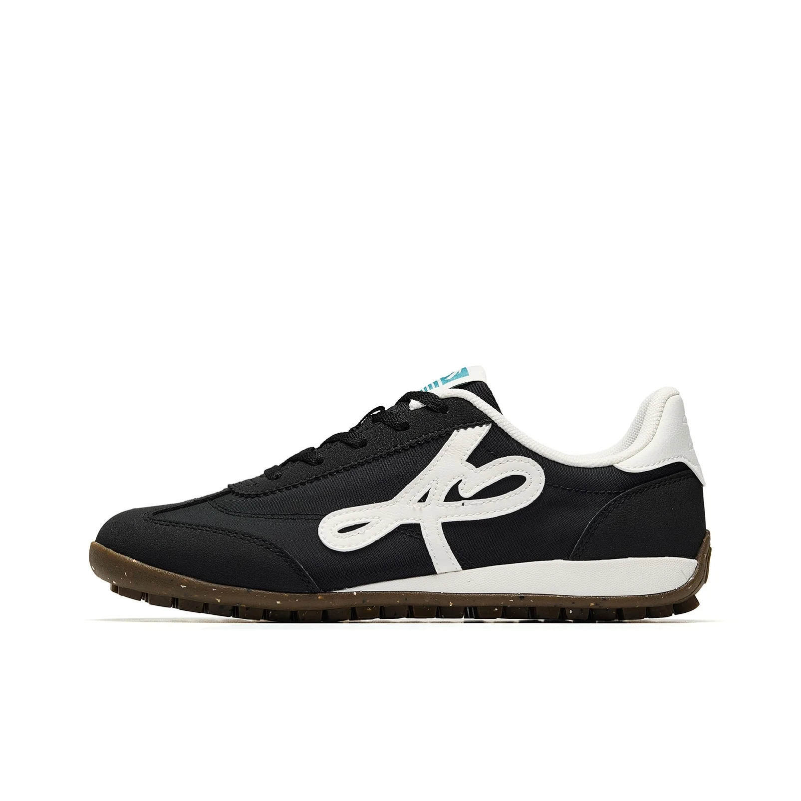 Anta Joyful CLASSIC Abrasion Resistant, Breathable, Lightweight Low top Casual Shoes Men's Black White 912638840-3