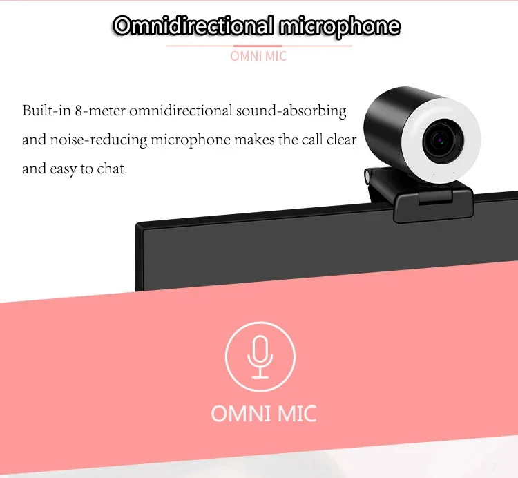 2026 1080p HD Webcam With 3x Optical Zoom Auto Focus Camera For Live Stream Equipment Video Conference System Camera