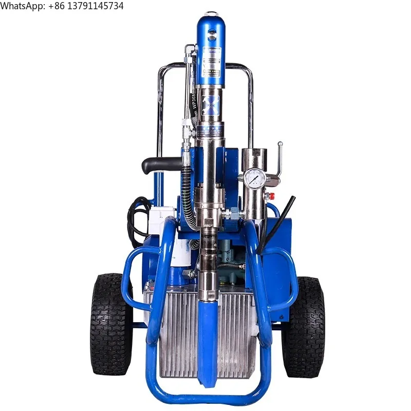 

Gold Seller Large High-Pressure Airless Engine Spraying Machine Multifunctional Putty Powder Latex Paint Coating Spray