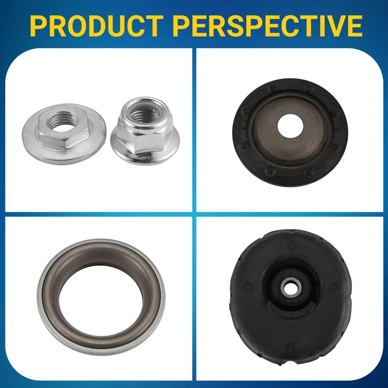 車のショックアブソーバー,トップラバー,平面ベアリング,取り付けキット,プジョー301 2008,シトロエンc3,e-elysee,5038g6