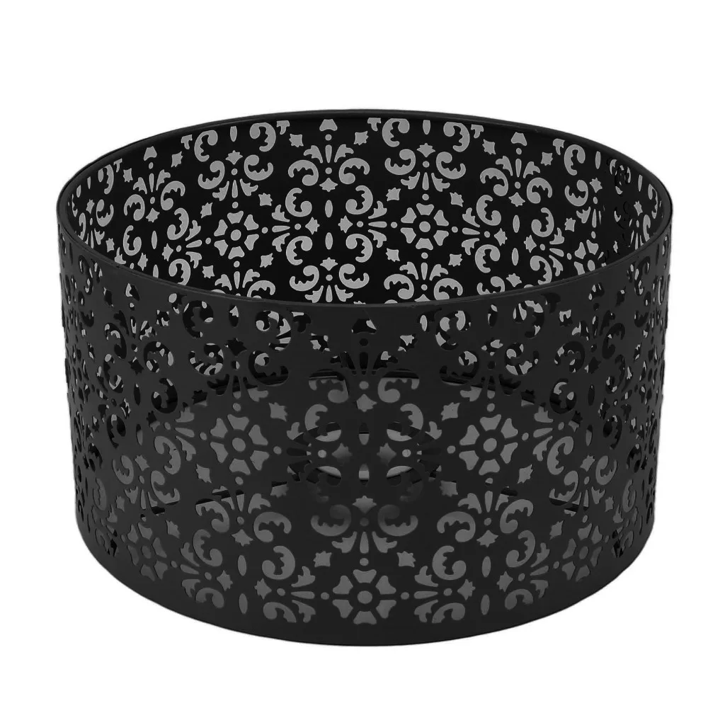 Modern Iron Lampshade Geometric Pattern Medium Size Chandelier Lamp Shades Small Lamp Shades Table Lamp