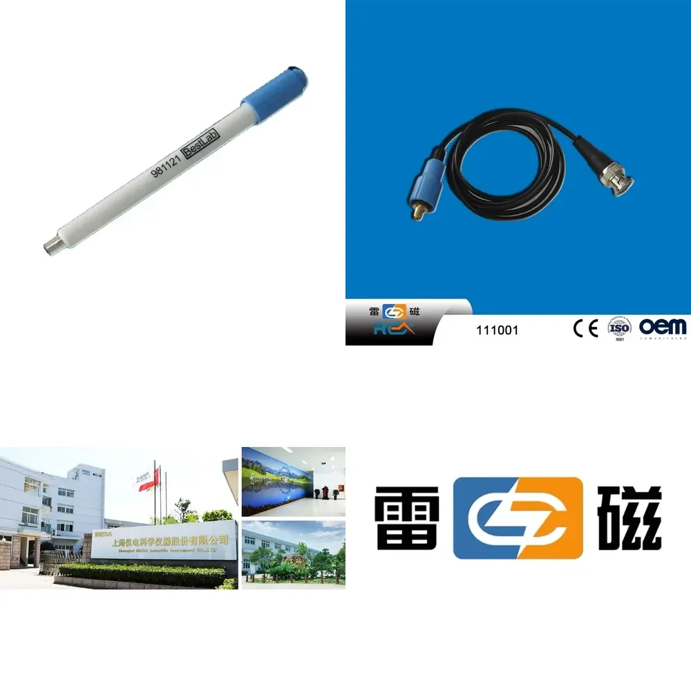 Électrode de titrage argentée 981121, précipitation halogène-thiol, connecteur S7/S8-BNC, capteur d'électrode de titrage pour l'eau