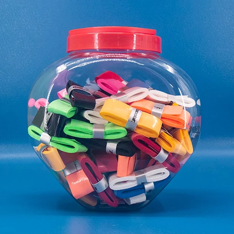 60 個テニスラケットオーバーグリップ汗バンド吸収バドミントンラケット手の接着剤テニスグリップ Pu ノンスリップオーバーグリップ