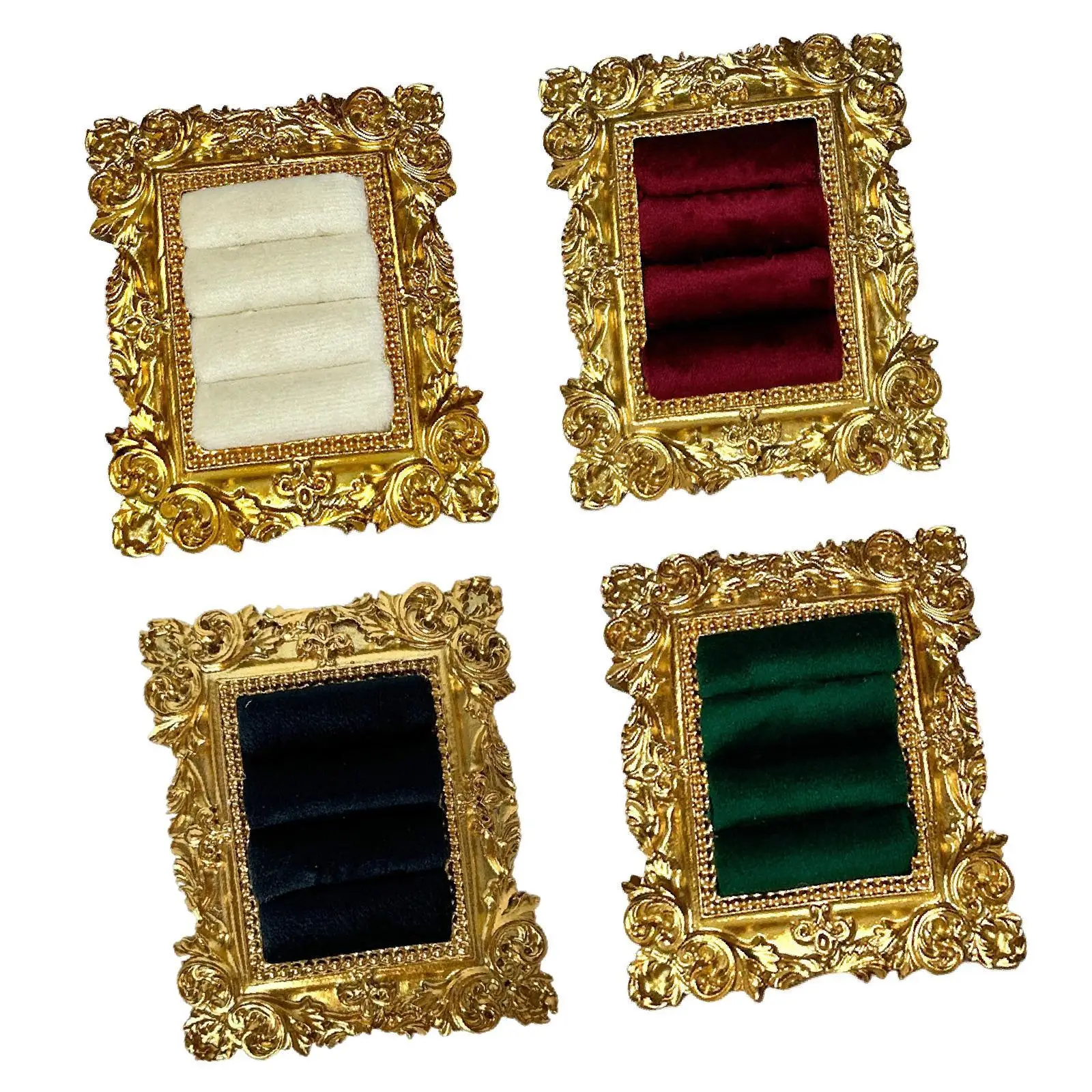 

Vintage Style Ring Holder Ring Display Stand for Engagement Anniversary