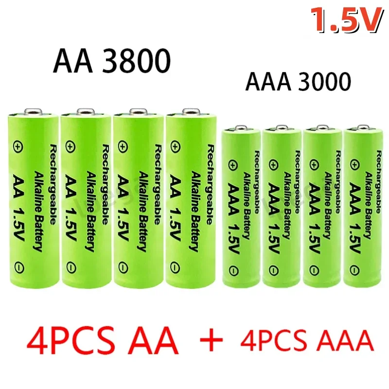 1.5V AA + AAA NI MH Non Rechargeable Alkaline Battery  lpega 3800-3000mah For Torch Toys Clock MP3 Player Replace Ni-Mh Battery