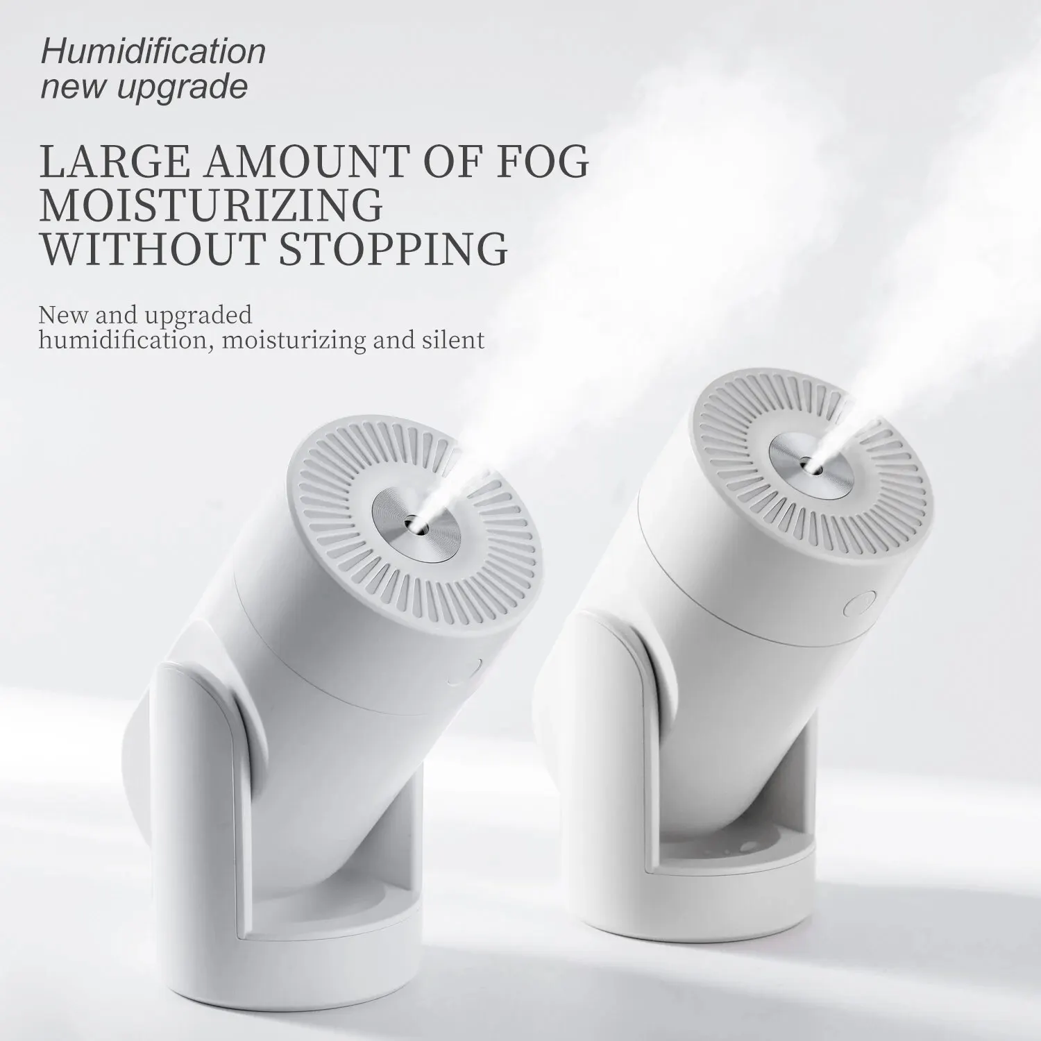 1PC Humidifier Mute for Both Car and Home Adjustable Angle Use Intelligent Constant Humidity USB Automatic Spray Air Purifier