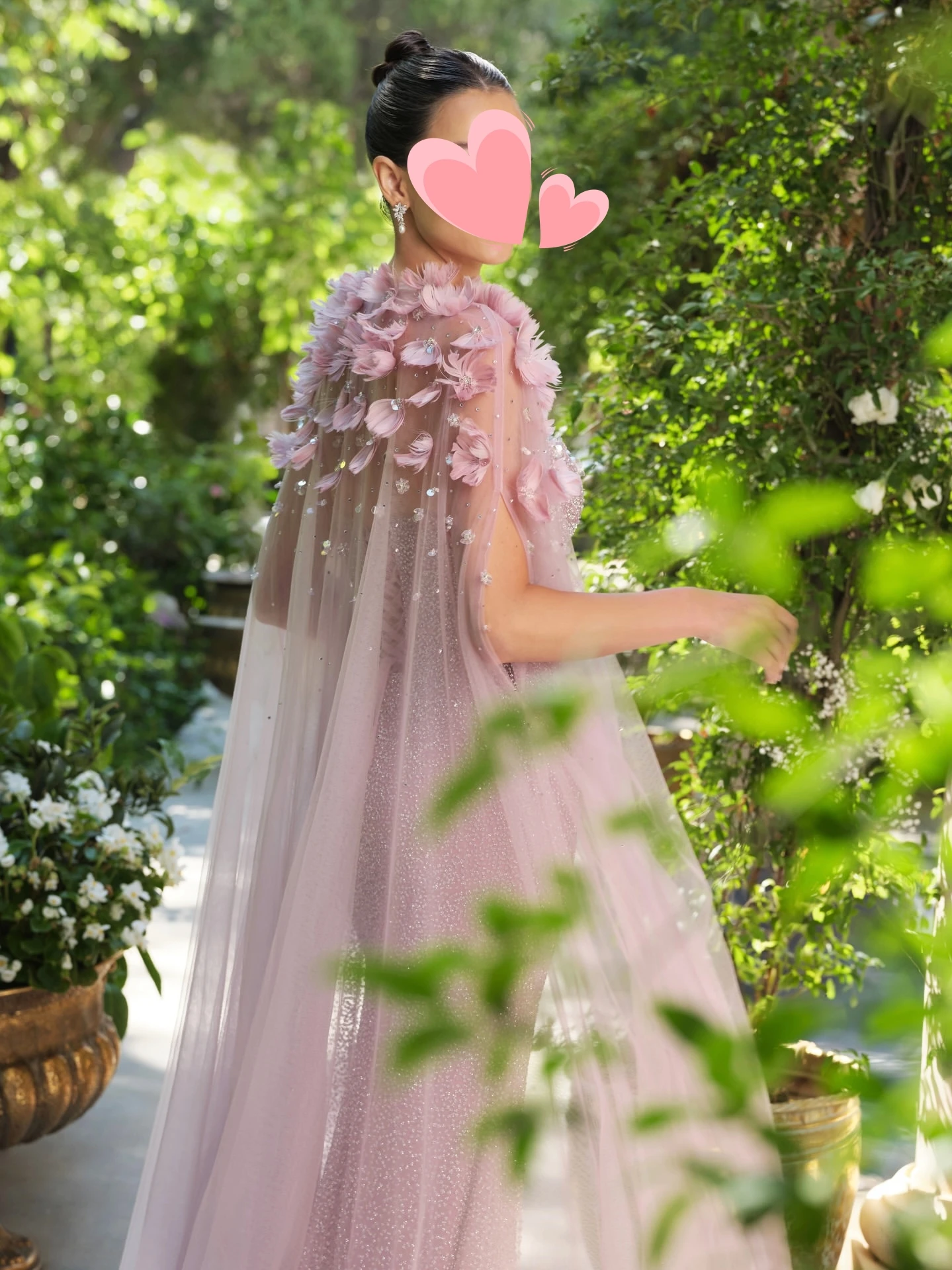 Other Shore Elegant Vintage Sweet Pink Beads Lace Flowers Stylish New Customized Formal Occasion Prom Dress Evening Party Gowns