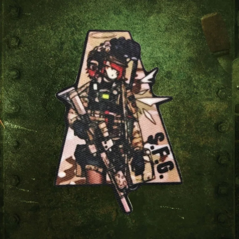 2026 Neuer Anime-Taktik-Patch, Abzeichen, Militär-Armbinde, DIY-Dekorations-Patch, Aufnäher für Kleidung, Klettverschluss