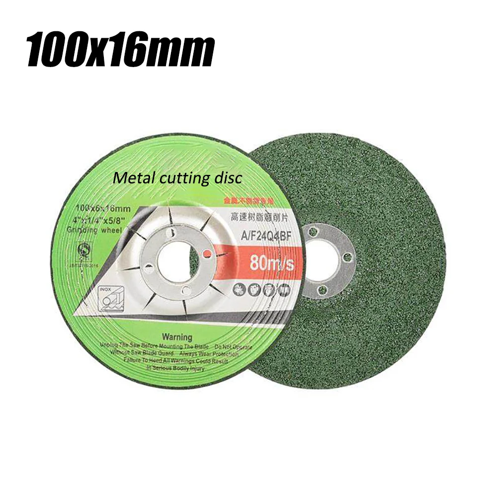 

100mm Metal Grinding Disc 4 Inch Grinder Disc Resin Cutting Off Saw Blade for Angle Grinder Metal Stainless Steel Iron Polishing