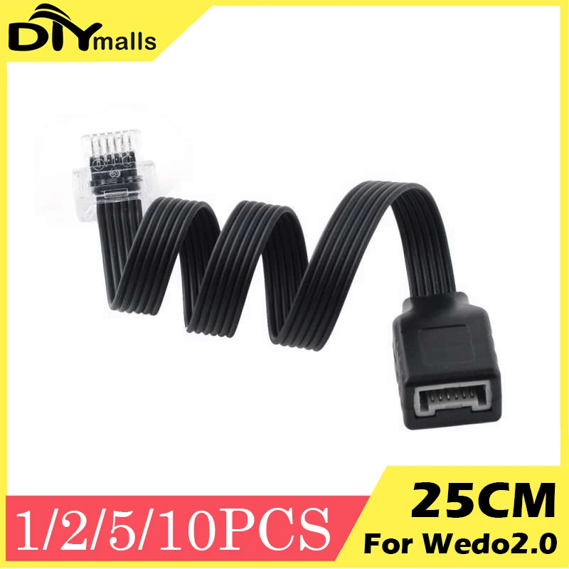 Power Functions 25cm Extension Transfer Cable for 9686 Wedo 2.0 Smart Hub Medium M Motor  Building Blocks Classic Robotics 45300