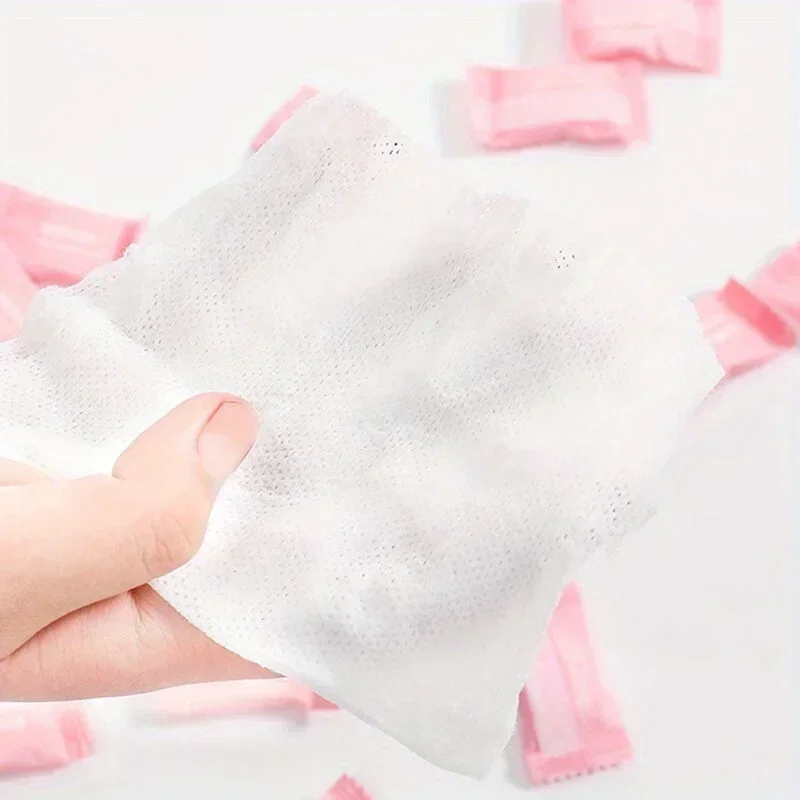 Compressed Towels Travel In Compressed Bag Suitable For Sensitive Skin Cotton Cleansing Towel Disposable Face Pack 10-100Pcs image 5