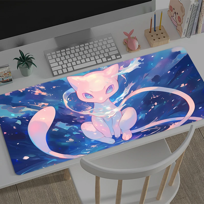 

Gaming Mouse Pad P-Pokemons Gamer Computer Accessories Keyboard Table Mat Mousepad Company Laptop Desk mat PC HD Anime Mousepad