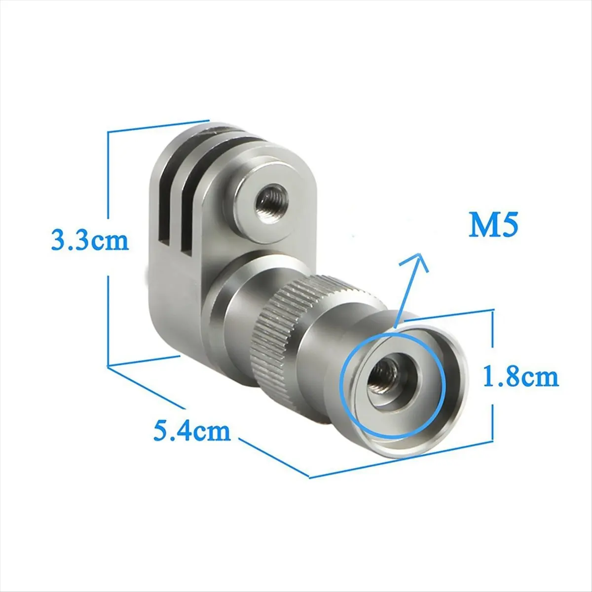

(ABYM) Bike Bicycle Wheel Hub Camera Connector Holder Mount for Action Camera Bicycle Wheel Hub Bracket Props