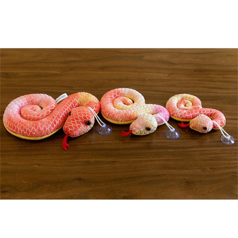 Fashionable Snake Hanging Ornament Charm Accessory with Vibranting Color and Gold Accent Sturdy PP Cotton Materials