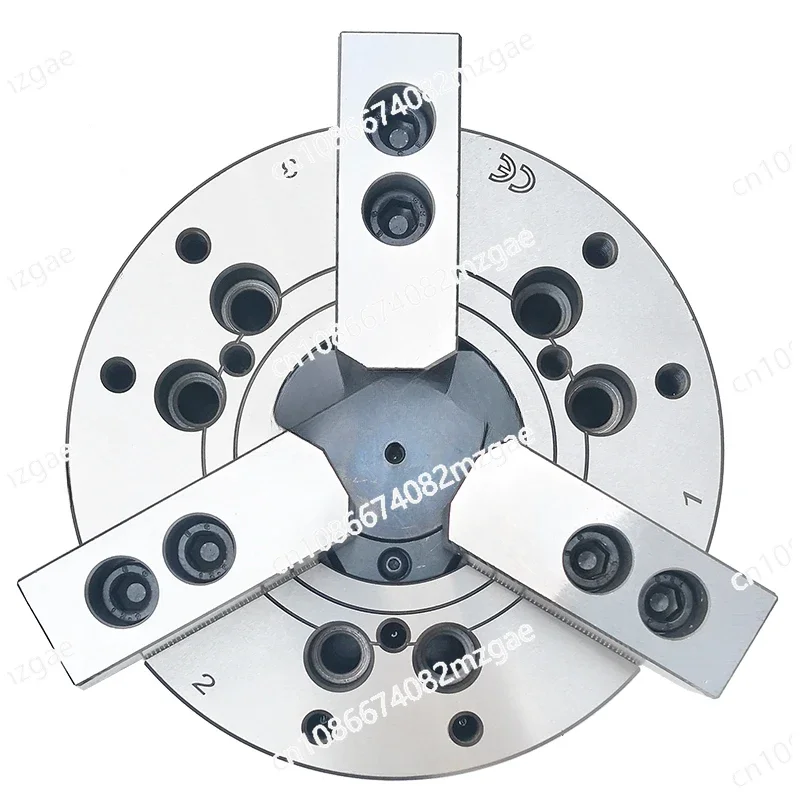 Hydraulic Chuck Two-jaw Three-jaw Hollow 6-inch 8-inch 10-inch 12-inch Four-jaw Oil Cylinder Lathe Medium Solid Hydraulic Chuck