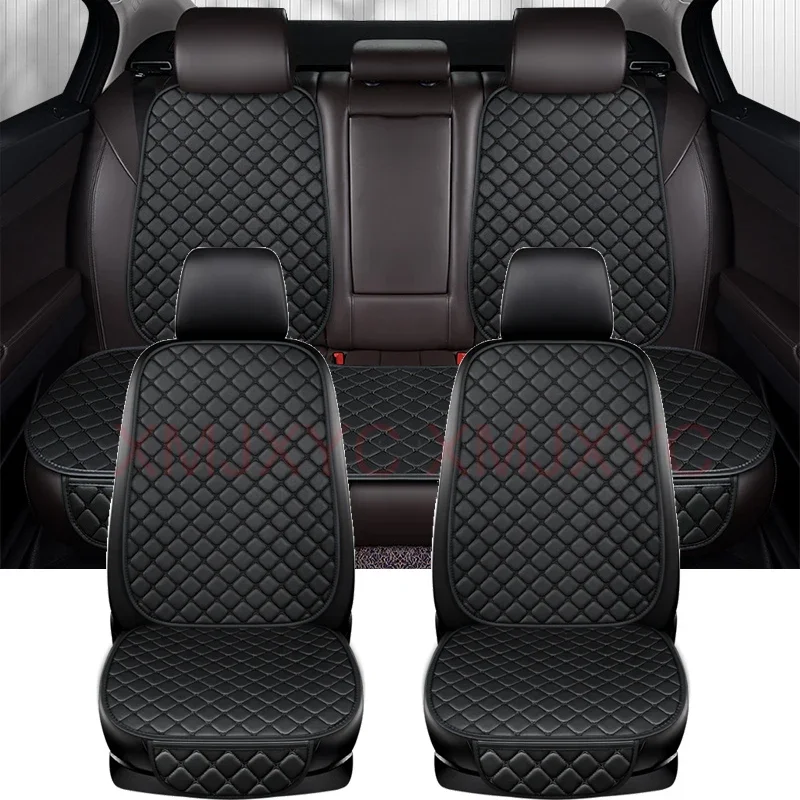 Pu Leather Car Seat Cover Cushion for HYUNDAI Tucson Santa FE I30 I40 Veloster Genesis Venue Terracan Ioniq Interior Accessories