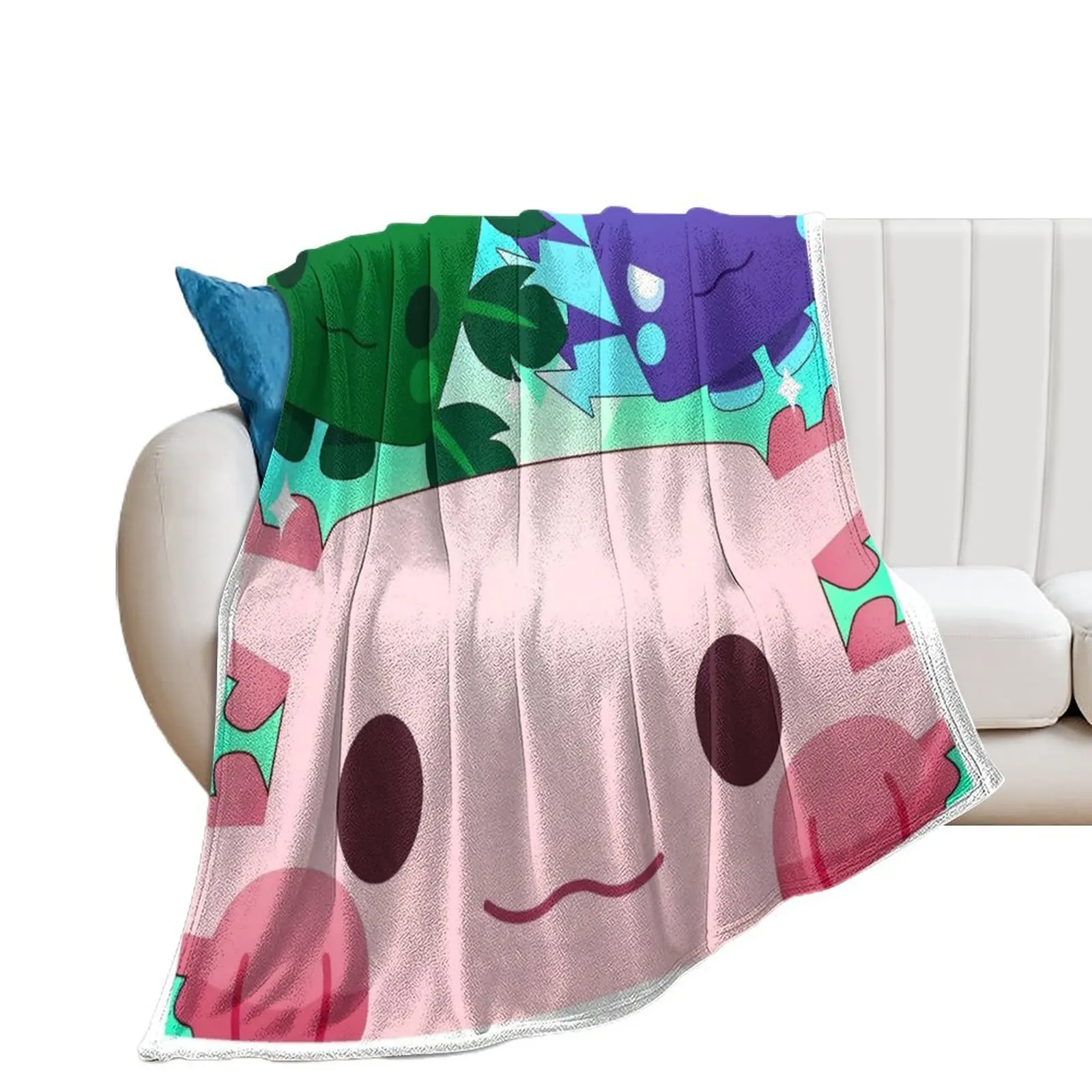 Pet simulator X codes pink pet vibes Throw Blanket Luxury St warm for winter Furry Blankets