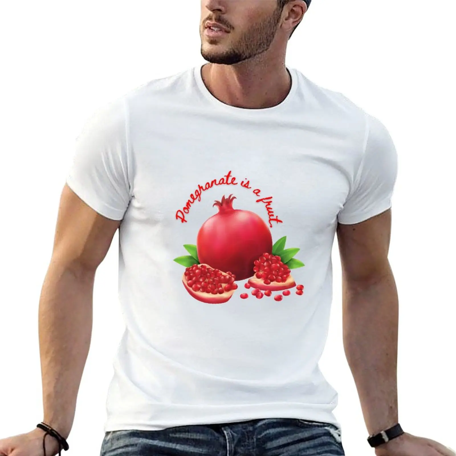 

Pomegranate arts T-Shirt t shirts cotton 100% t shirts for man graphic vintage cotton tshirt 100% T-shirt