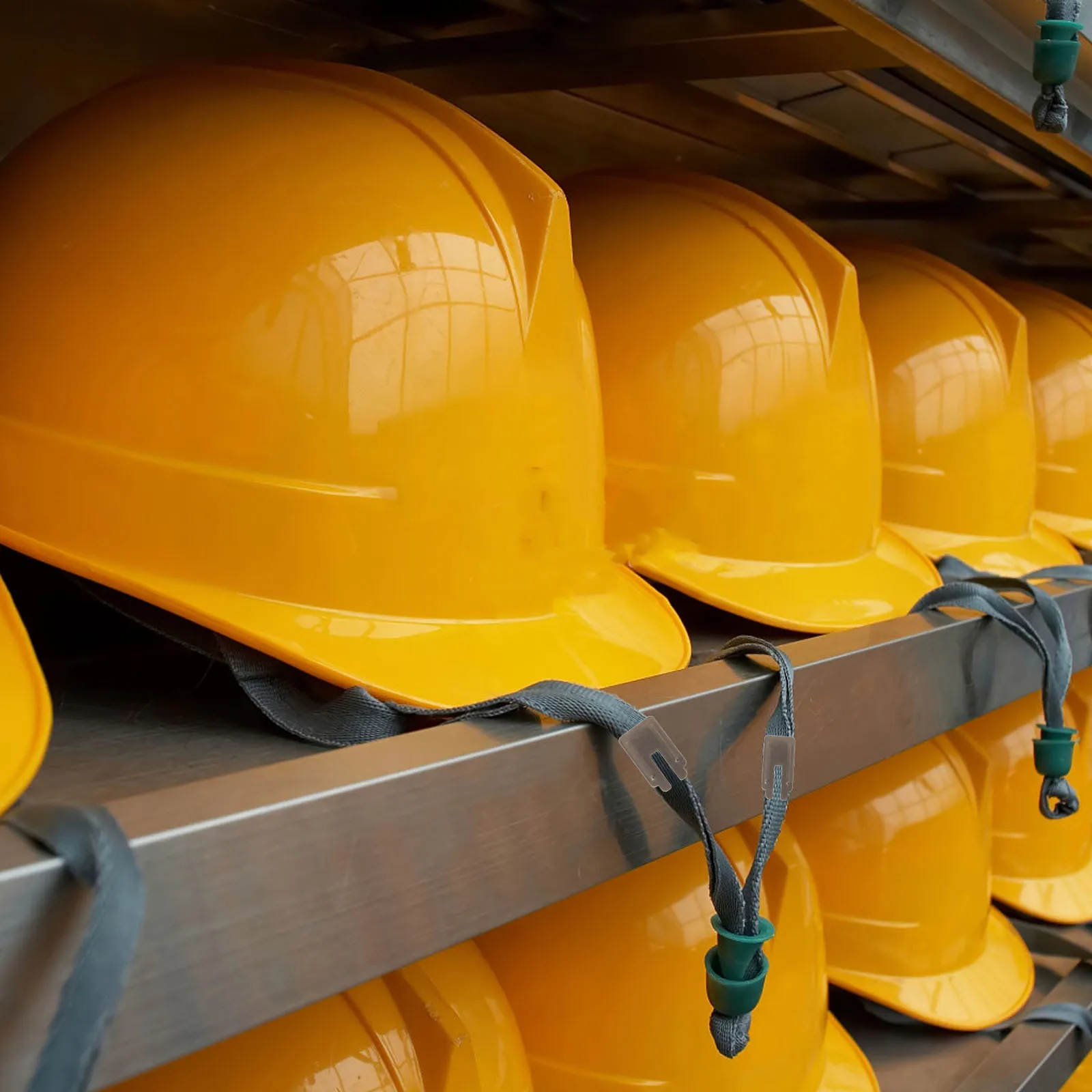 

6Pcs Universal Chin Strap Accessories Y-Shaped Hook Explosionproof Iron Buckle Work Safety Replacement Parts