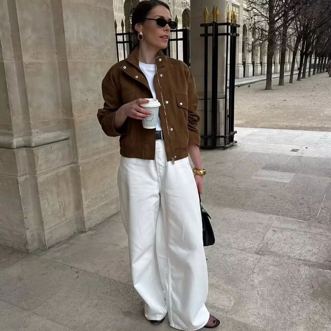 

Классическая модная бархатная верхняя одежда Jaet Lazy Sle, универсальное утягивающее крутое длинное пальто из полиэстера прямого кроя све на пуговицах