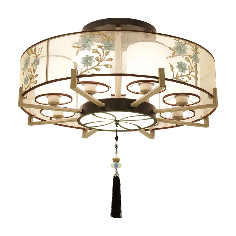 

lamp, simple and modern, atmospheric living room main lamp bedroom, study dining room lamp, Chinese style hotel, catering lamp