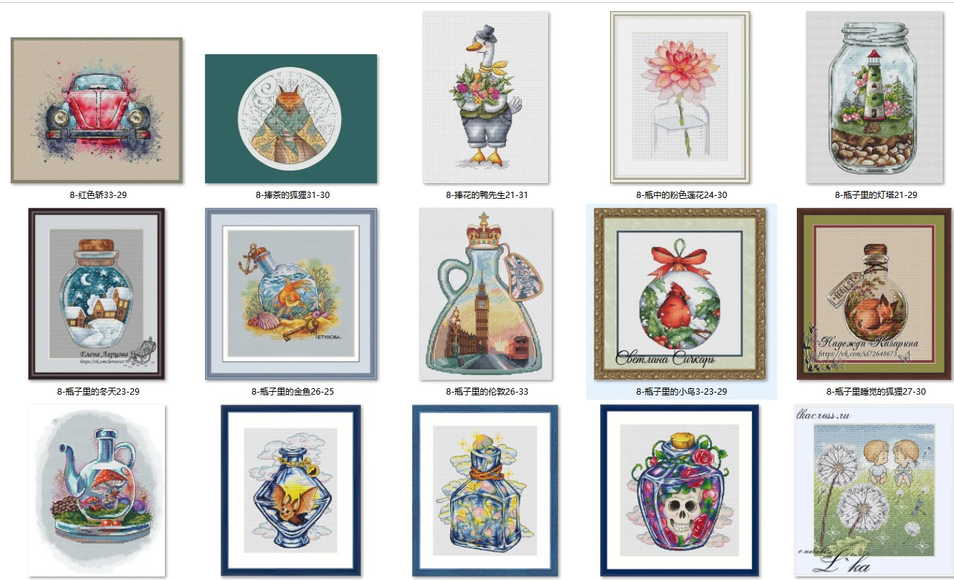 

World of Warcraft embroidery kit, cross stitch kits, complete kit 8-Mouse Riding a Trojan Horse 24-27 Cross Stitch set