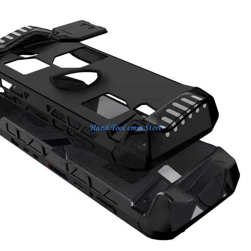 H37F Antiscratch Handheld Console Case Sleeve Built In Multiple Position Stand Optimized Ventilation For Claw 8 Ryzen Edition