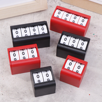 Counter Board Tabletop Game Scorer Decoration Living Tabletop Foosball Scorer Self Discipline Punch Card Home Decorations